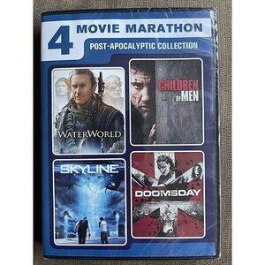 4-Movie Marathon: Post-Apocalyptic Collection (DVD, NEW, 2-Disc Set)